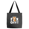 fox off Tote Bags