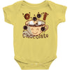 hot chocolate time! Baby Onesie
