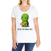 ninja diet Ladies Curvy T-Shirt