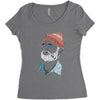 zissou of fish Women's Triblend Scoop T-shirt