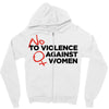 no violence against women's Zipper Hoodie