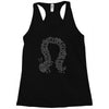 greedy caterpillar Racerback Tank