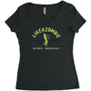 like a zombie Women's Triblend Scoop T-shirt