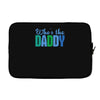 who's the daddy christmas Laptop sleeve