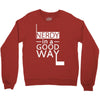 nerdy in a good way 2 Crewneck Sweatshirt