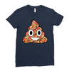 pizza shit Ladies Fitted T-Shirt