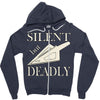 silent but deadly blow Zipper Hoodie
