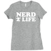 nerd for life Ladies Fitted T-Shirt