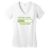sarcasm loading funny computer tech gee Women's V-Neck T-Shirt