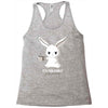 too early (black) Racerback Tank