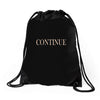 continue Drawstring Bags