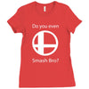 do you even smash bro Ladies Fitted T-Shirt