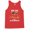 june  girl is a perfect combination of princess and warrior Tank Top