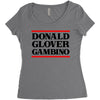 Donald Glover Gambino Women's Triblend Scoop T-shirt