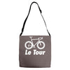 le tour bike silhouette 2015 de france new Adjustable Strap Totes