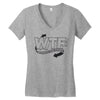 where's the food Women's V-Neck T-Shirt