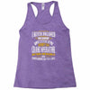 grumpy old crane operator Racerback Tank