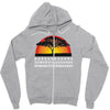 lion chant t   funny  lions joke king savannah africa retro big cat Zipper Hoodie