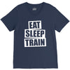 v5 eat sleep train V-Neck Tee