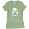 the dude, Ladies Fitted T-Shirt