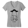 ufo zone Women's V-Neck T-Shirt