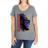 mcgregor face Ladies Curvy T-Shirt