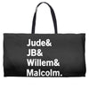 Jude JB Willem Malcolm Weekender Totes