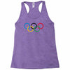 olympic rings Racerback Tank