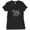 cofeeine Ladies Fitted T-Shirt