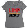 limp bizkit black logo Women's Triblend Scoop T-shirt