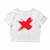 red x Crop Top