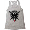 terror noise division Racerback Tank