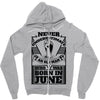 Never Underestimate Old Man Who Was Born June Zipper Hoodie