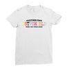 Greeting From Astroworld Wish You Were Here Ladies Fitted T-Shirt