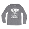 I'm Called Papaw Because I'm Way Too Cool To Be Called Grandfather Long Sleeve Shirts