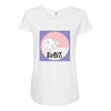 Wave Maternity Scoop Neck T-shirt