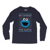 no cookies for santa Long Sleeve Shirts