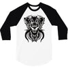 demon wolf 3/4 Sleeve Shirt