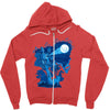 night sky projector Zipper Hoodie