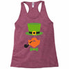 DABBİNG LEPRECHAUN Racerback Tank