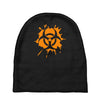 biohazard splat Baby Beanies