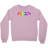 unicorns,i want to believe,fantasy,mythical,unicorns Crewneck Sweatshirt