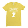 i am halloween Ladies Fitted T-Shirt