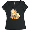 arcanine Women's Triblend Scoop T-shirt