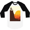 break on the mountain 3/4 Sleeve Shirt