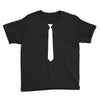 skinny white tie Youth Tee