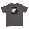 say no to doing things Youth Tee