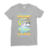 5  unicorn stab idiots Ladies Fitted T-Shirt