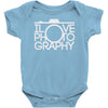 i love photography best trending Baby Bodysuit