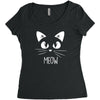 Meow Women's Triblend Scoop T-shirt